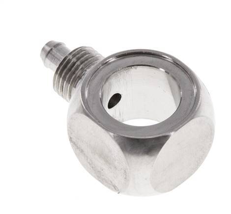 6x4 & G1/4'' RVS 1.4571 Banjo Opsteekoppeling