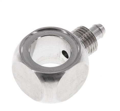 6x4 & G1/4'' RVS 1.4571 Banjo Opsteekoppeling