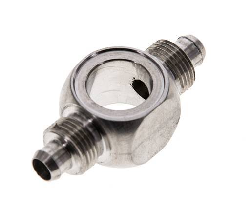 8x6 & G1/4'' RVS 1.4571 Banjo T-Opsteekoppeling
