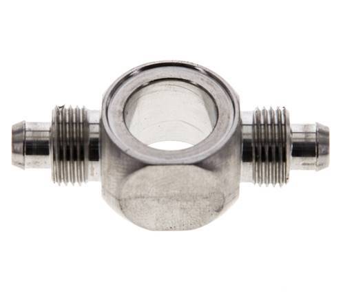 8x6 & G1/4'' RVS 1.4571 Banjo T-Opsteekoppeling