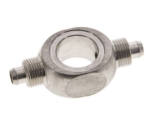 8x6 & G3/8'' RVS 1.4571 T-Banjobout Opsteekkoppeling