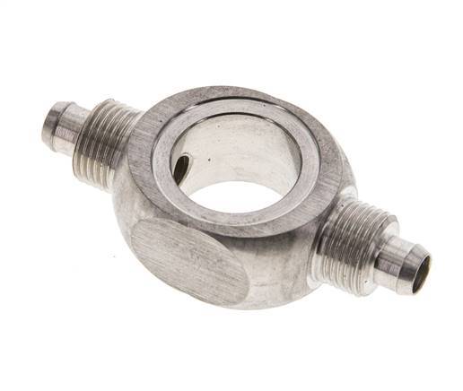 8x6 & G3/8'' RVS 1.4571 T-Banjobout Opsteekkoppeling