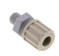 8x6mm & G1/8'' Pa Rechte Knelfitting Buitendraad 10bar [2 Stuks]