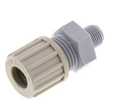10x8mm & G1/8'' Pa Rechte Knelfitting Buitendraad 10bar [2 Stuks]