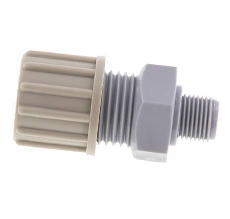 10x8mm & G1/8'' Pa Rechte Knelfitting Buitendraad 10bar [2 Stuks]