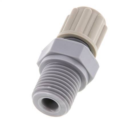 6x4mm & G1/4'' Pa Rechte Knelfitting buitendraad 10bar [5 Stuks]