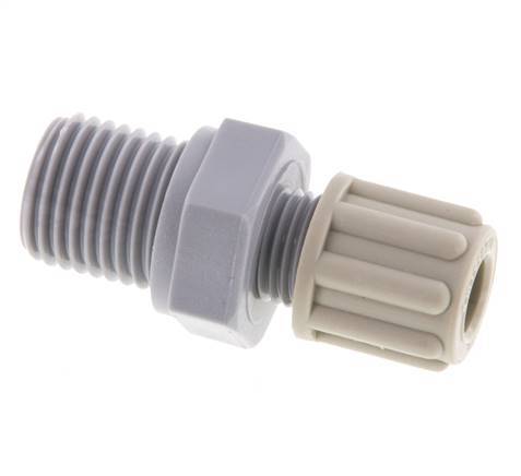 6x4mm & G1/4'' Pa Rechte Knelfitting buitendraad 10bar [5 Stuks]