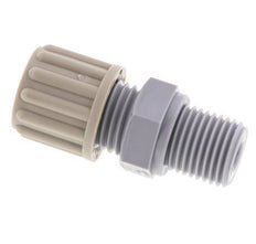 8x6mm & G1/4'' Pa Rechte Knelfitting Buitendraad 10bar [2 Stuks]