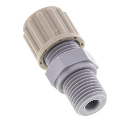 8x6mm & G1/4'' Pa Rechte Knelfitting Buitendraad 10bar [2 Stuks]