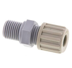 8x6mm & G1/4'' Pa Rechte Knelfitting Buitendraad 10bar [2 Stuks]