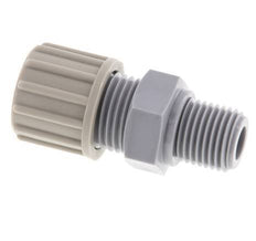 10x8mm & G1/4'' Pa Rechte Knelfitting Buitendraad 10bar [2 Stuks]