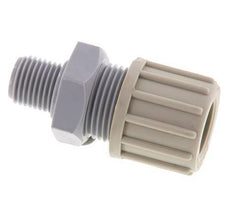 14x12mm & G1/4'' PA Rechte Knelfitting Buitendraad 10bar