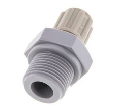 6x4mm & G3/8'' Pa Rechte Knelfitting Buitendraad 10bar [2 Stuks]