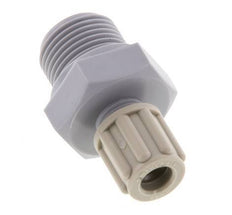 6x4mm & G3/8'' Pa Rechte Knelfitting Buitendraad 10bar [2 Stuks]