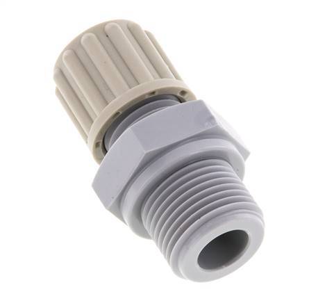 8x6mm & G3/8'' Pa Rechte Knelfitting Buitendraad 10bar [2 Stuks]