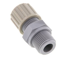 10x8mm & G3/8'' PA Rechte Knelfitting Buitendraad 10bar