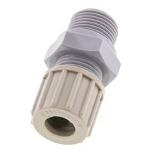 10x8mm & G3/8'' PA Rechte Knelfitting Buitendraad 10bar