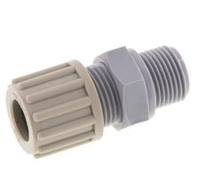 12x9mm & G3/8'' PA Rechte Knelfitting Buitendraad 10bar