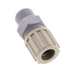 12x9mm & G3/8'' PA Rechte Knelfitting Buitendraad 10bar