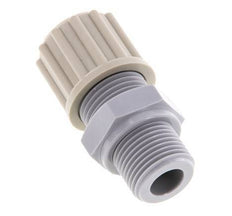 12x10mm & G3/8'' PA Rechte Knelfitting Buitendraad 10bar
