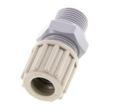 12x10mm & G3/8'' PA Rechte Knelfitting Buitendraad 10bar