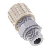 14x12mm & G3/8'' PA Rechte Knelfitting Buitendraad 10bar