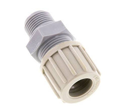 14x12mm & G3/8'' PA Rechte Knelfitting Buitendraad 10bar