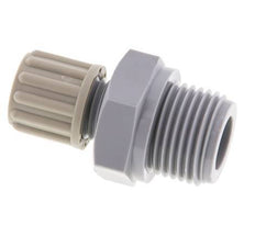 8x6mm & G1/2'' PA Rechte Knelfitting Buitendraad 10bar