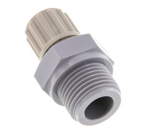 8x6mm & G1/2'' PA Rechte Knelfitting Buitendraad 10bar