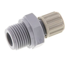 8x6mm & G1/2'' PA Rechte Knelfitting Buitendraad 10bar