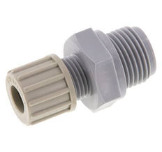 10x8mm & G1/2'' PA Rechte Knelfitting Buitendraad 10bar