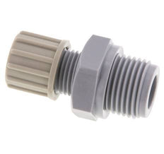 10x8mm & G1/2'' PA Rechte Knelfitting Buitendraad 10bar