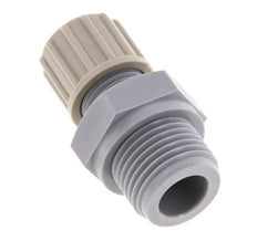 10x8mm & G1/2'' PA Rechte Knelfitting Buitendraad 10bar