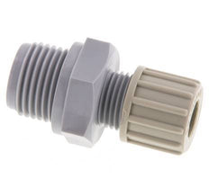 10x8mm & G1/2'' PA Rechte Knelfitting Buitendraad 10bar