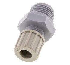 10x8mm & G1/2'' PA Rechte Knelfitting Buitendraad 10bar