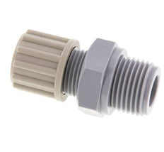 12x10mm & G1/2'' PA Rechte Knelfitting Buitendraad 10bar