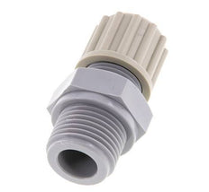 12x10mm & G1/2'' PA Rechte Knelfitting Buitendraad 10bar