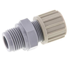 14x12mm & G1/2'' PA Rechte Knelfitting Buitendraad 10bar
