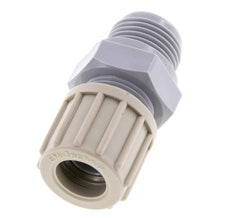 14x12mm & G1/2'' PA Rechte Knelfitting Buitendraad 10bar