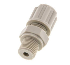 6x4mm & G1/8'' Pp Rechte Knelfitting Buitendraad 10bar [2 Stuks]