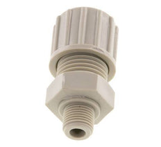 10x8mm & G1/8'' PP Rechte Knelfitting Buitendraad 10bar