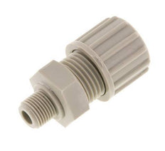 10x8mm & G1/8'' PP Rechte Knelfitting Buitendraad 10bar