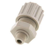 12x9mm & G1/8'' PP Rechte Knelfitting Buitendraad 10bar