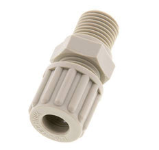 8x6mm & G1/4'' PP Rechte Knelfitting Buitendraad 10bar
