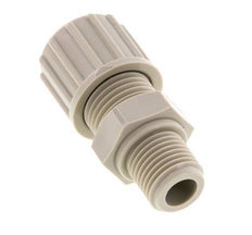 10x8mm & G1/4'' PP Rechte Knelfitting Buitendraad 10bar