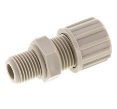 10x8mm & G1/4'' PP Rechte Knelfitting Buitendraad 10bar