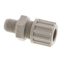 12x9mm & G1/4'' PP Rechte Knelfitting Buitendraad 10bar