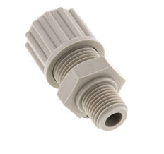 12x10mm & G1/4'' PP Rechte Knelfitting Buitendraad 10bar
