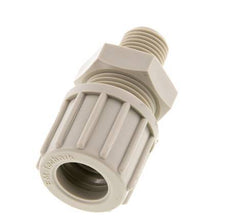 14x12mm & G1/4'' PP Rechte Knelfitting Buitendraad 10bar
