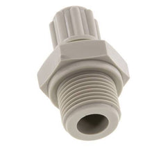 6x4mm & G3/8'' PP Rechte Knelfitting Buitendraad 10bar